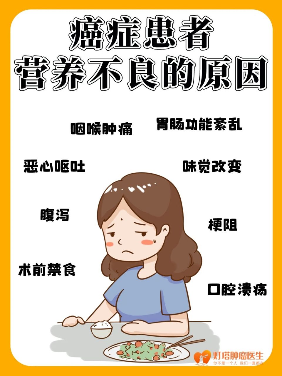 癌症患者消瘦吃不下饭怎么办?