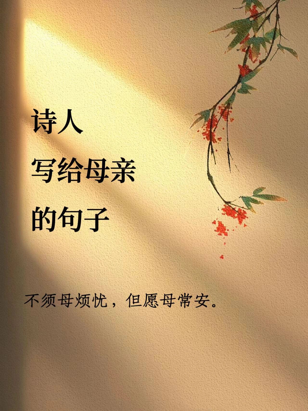 母亲的默许