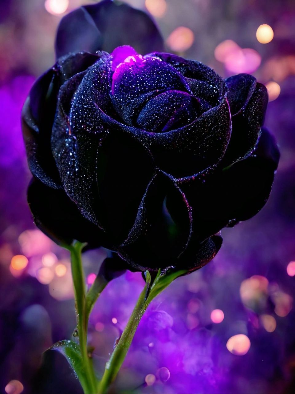 黑巴克玫瑰 有一种花叫黑巴克玫瑰,它的花语是:温柔真心,独一无二!