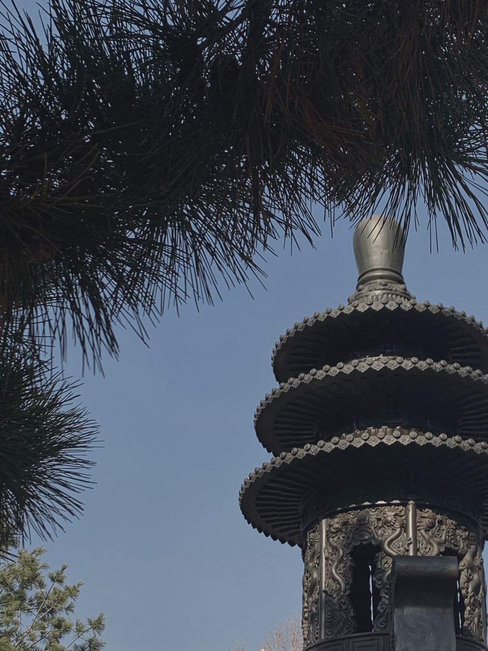 沈阳 |慈恩寺 沈河区大南街 冬天去的人比较少 寺庙里请香590供灯50
