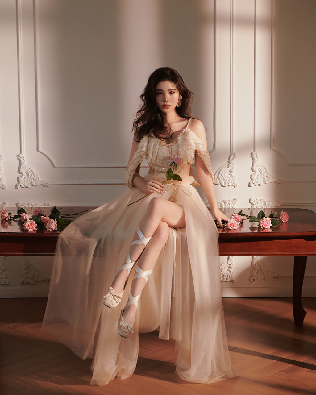 陆翊,花仙子美人写真组图