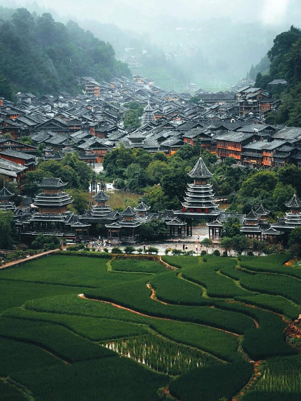 贵州|肇兴侗寨,大山深处最古老的神秘部落 💥 位于贵州省黔东南苗族