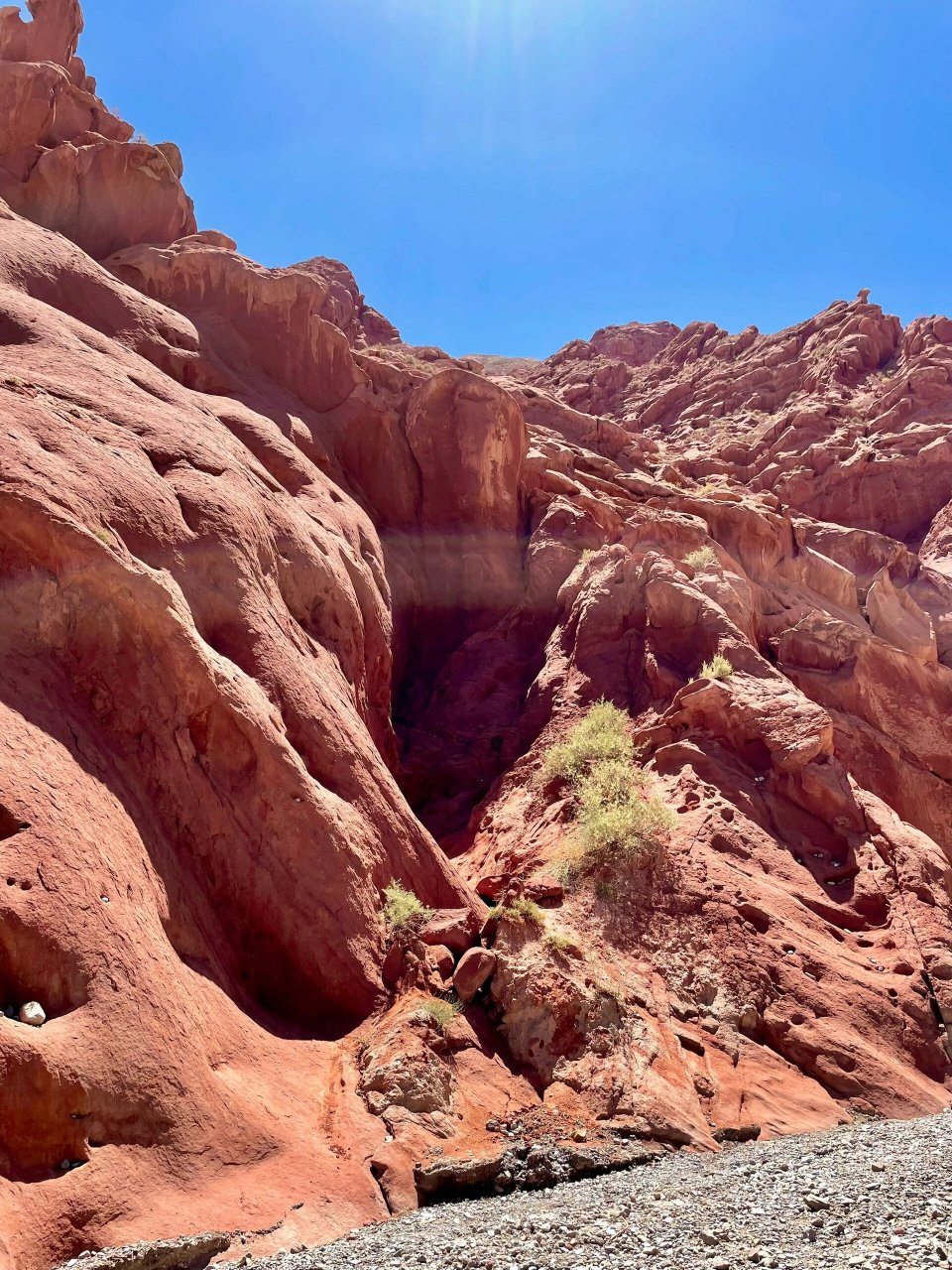 奥依塔克红峡谷 喀什附近免费小众景点 要去白沙湖的朋友们不要错过
