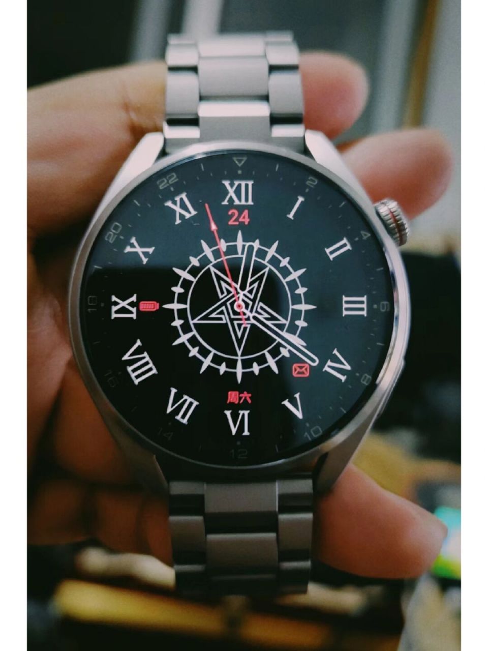 华为watch3pronew犀利表盘60 md好犀利的表盘好喜欢60 #手表