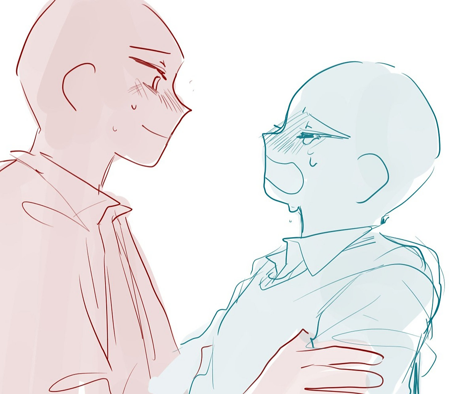 【素材】双人亲密互动姿势参考,要亲亲抱抱 恋爱的酸臭味