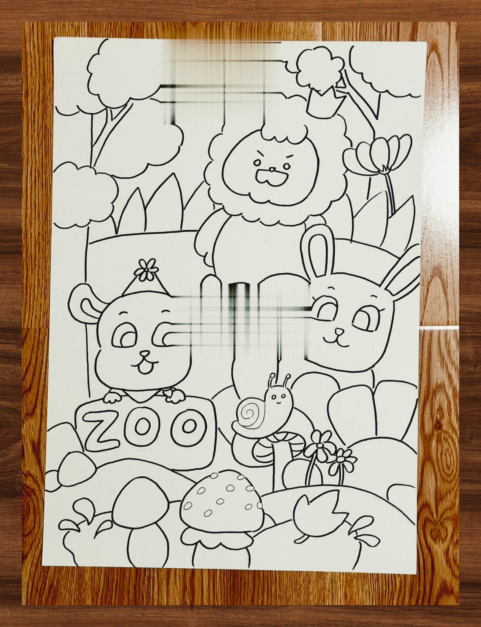 动物王国绘第178日:欢乐动物园