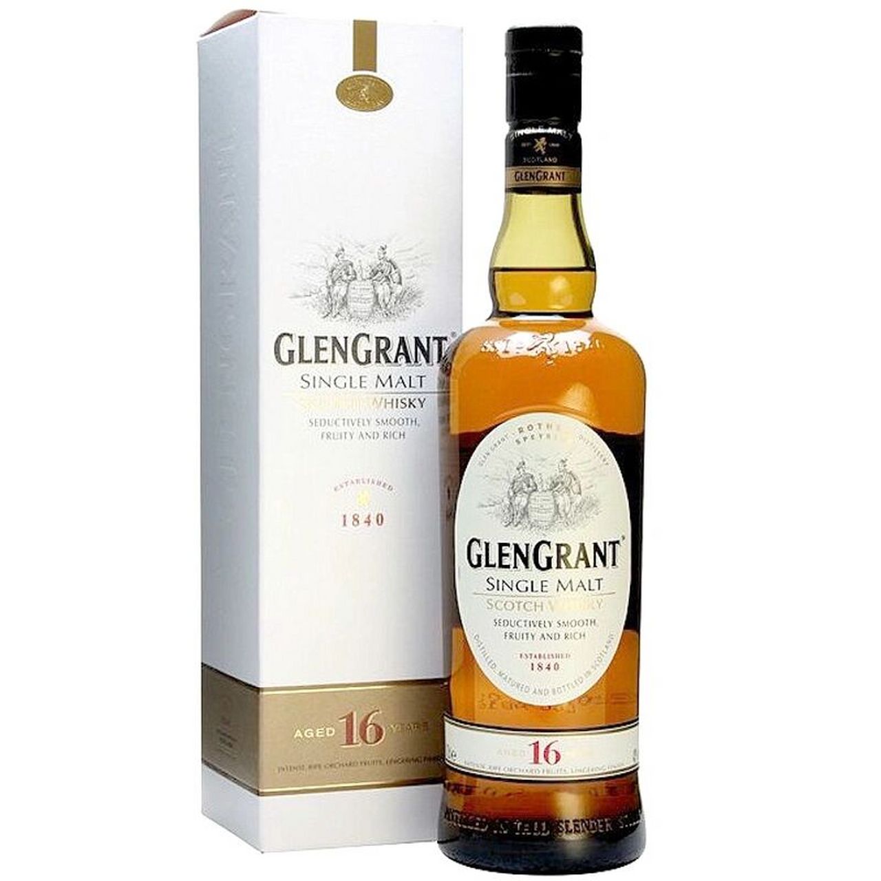 格兰冠16年单一麦芽苏格兰威士忌 glen grant aged 16 years single