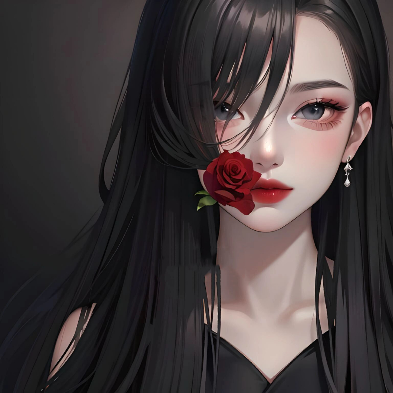 花与少女|御姐|女生头像 9315自取,拿图点赞,谢谢喜欢