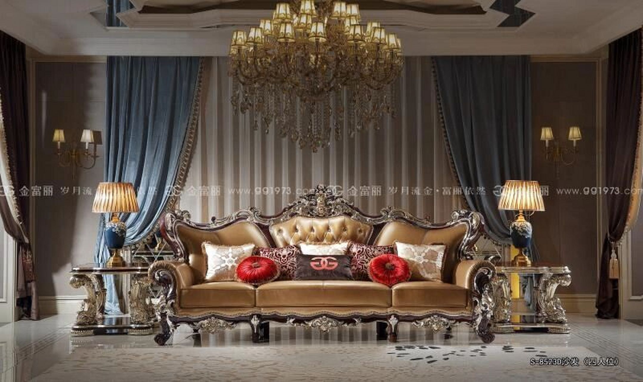 金富丽家具富丽公馆系列 广东深圳金富丽家具富丽公馆新古典家具高端