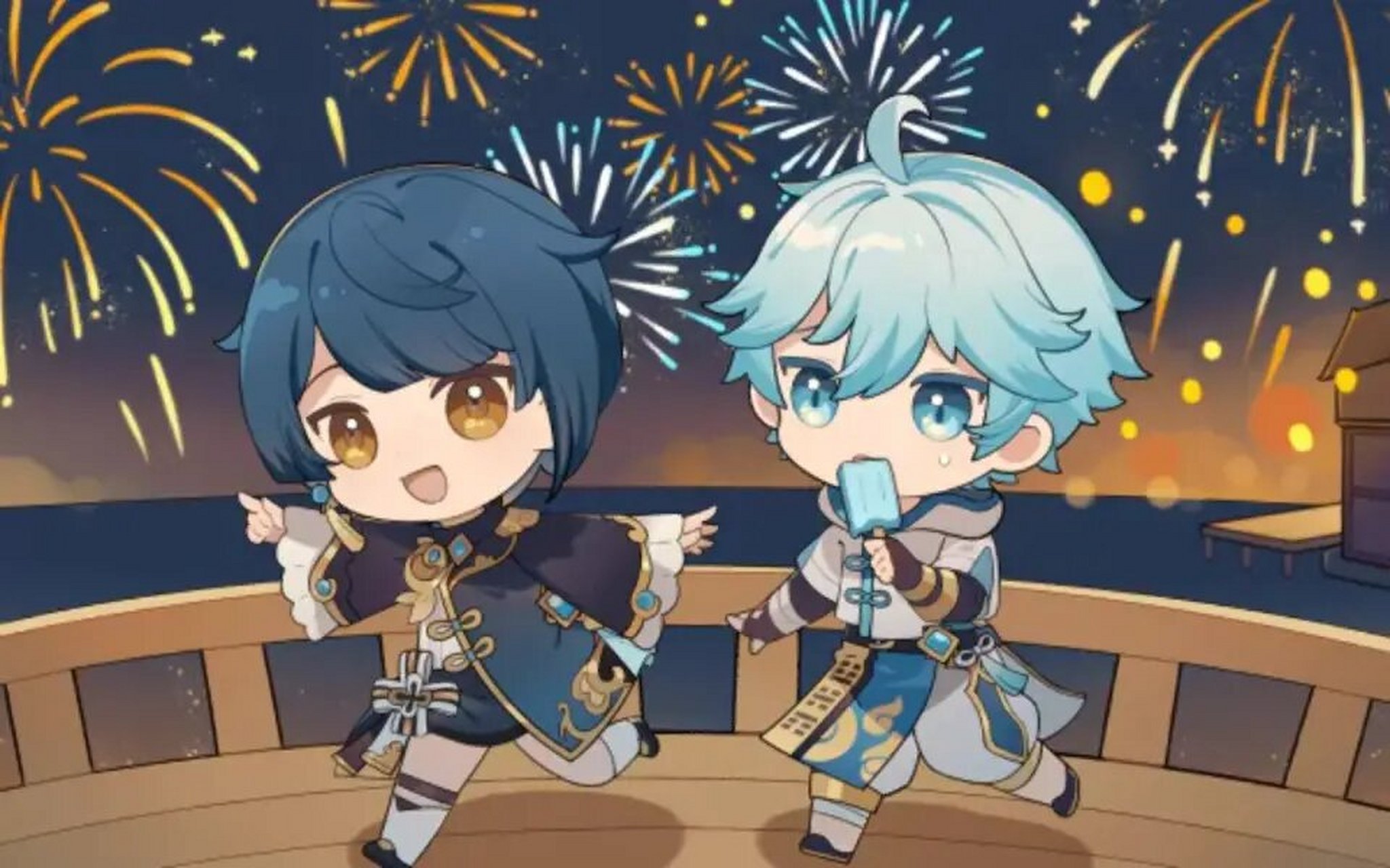 行秋x重云 行秋和重云 壁纸/头像