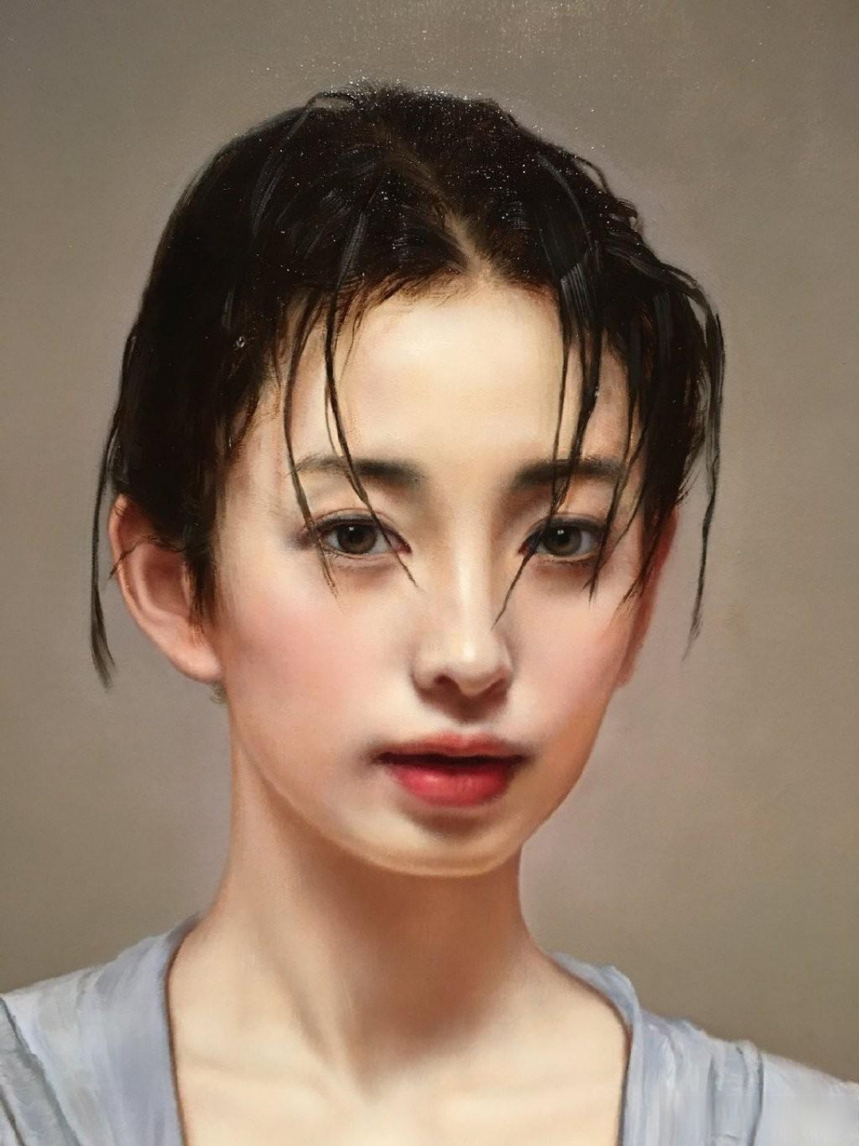 李贵君:《迷失》油画作品欣赏