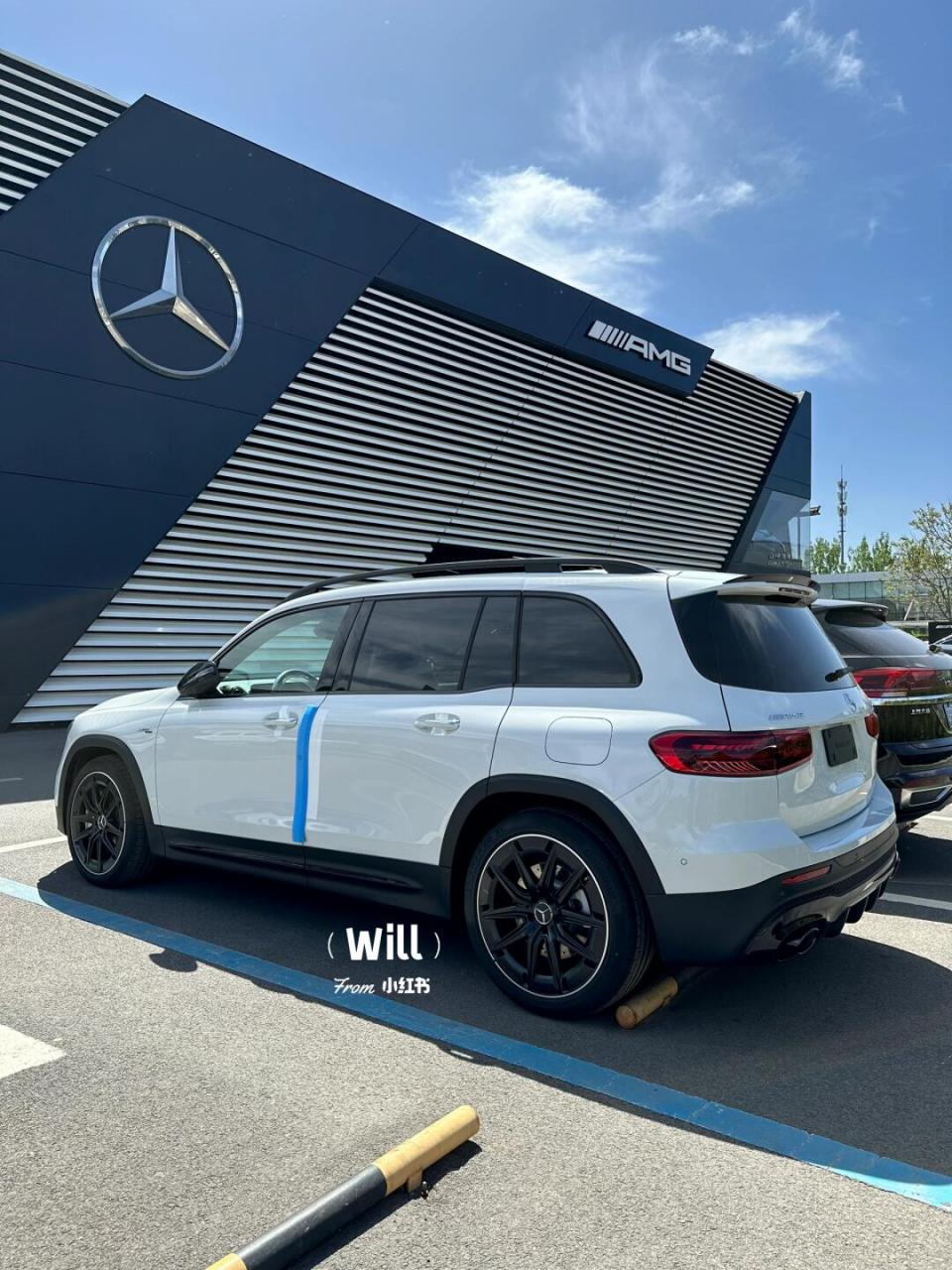 amg# #glb35# 次元白色/可可棕色内饰 选装:柏林之声音响 现车[得鈃]