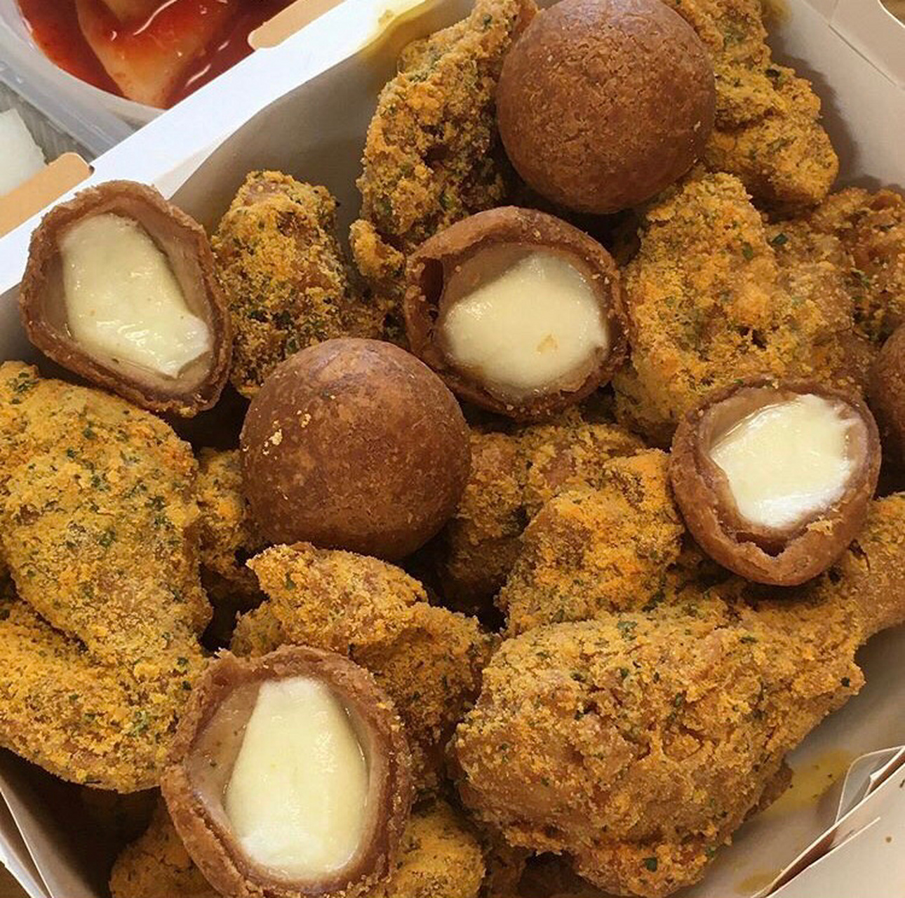 首尔美食|今晚吃bhc芝士炸鸡95 韩国最有人气的炸鸡bhc bhc 最有名