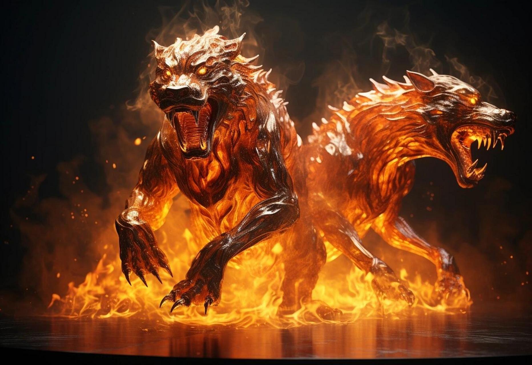 在不同的文化和神话体系中,地狱犬都有着不同的形象和传说.