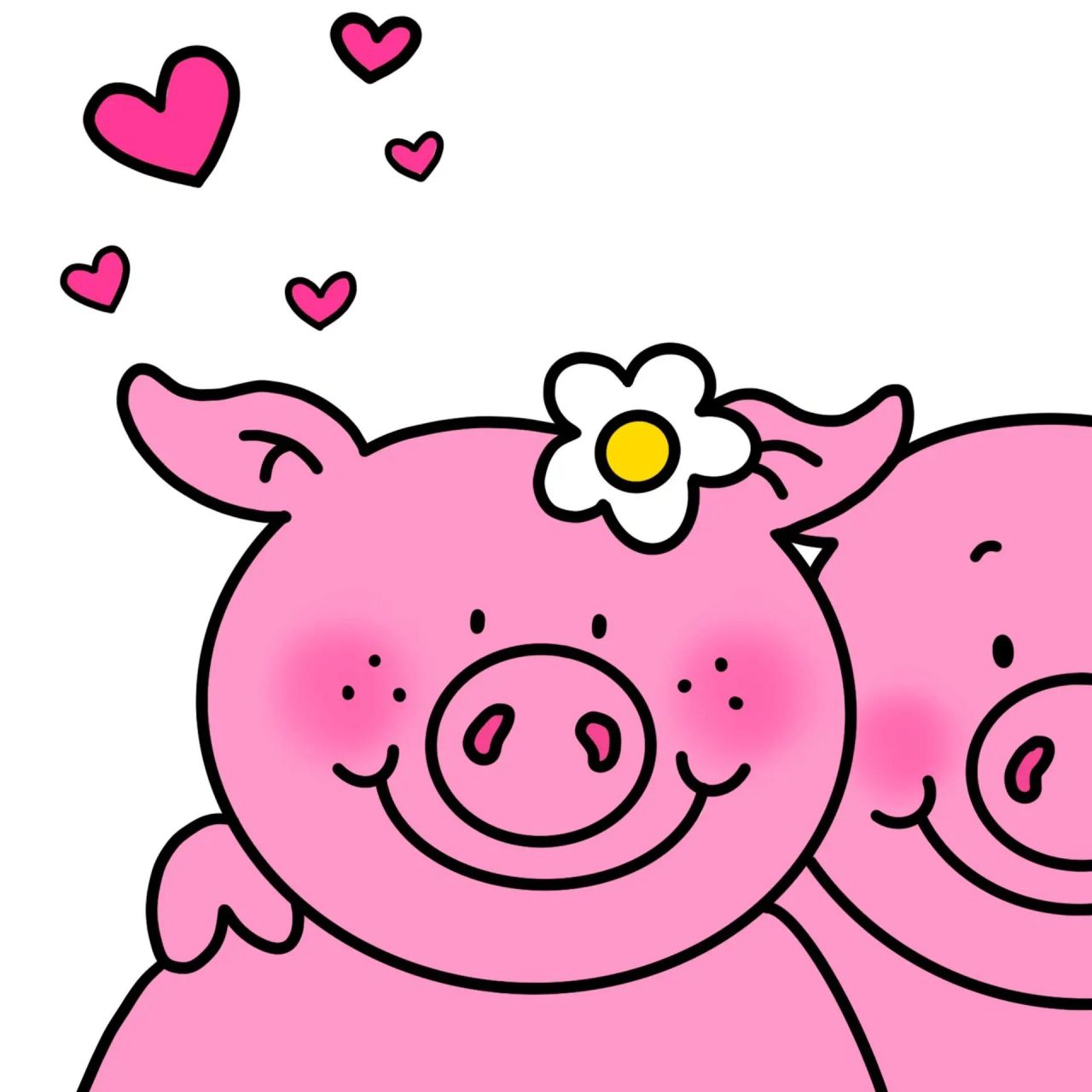 【涂鸦头像】玛莎大猪头 普普通通的秀个恩爱97吧