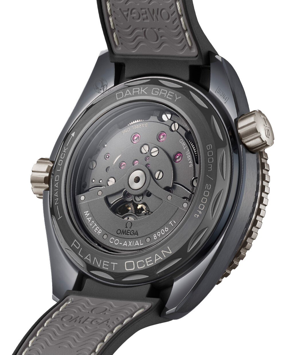 欧米茄海马系列海洋宇宙 gmt  " 深灰色 "