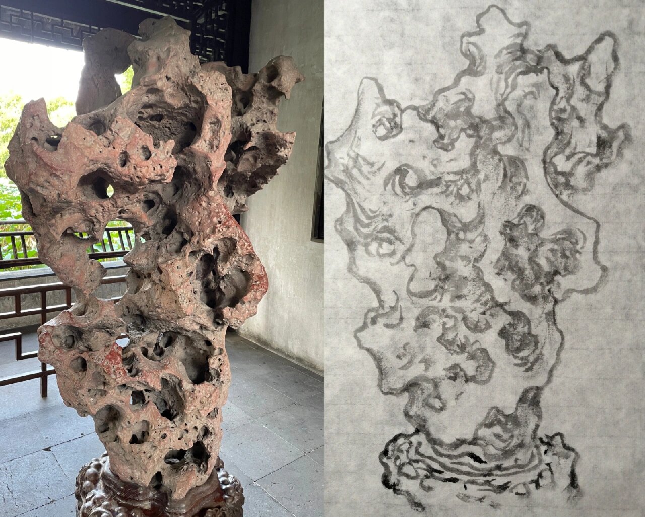 拙政园里的太湖石