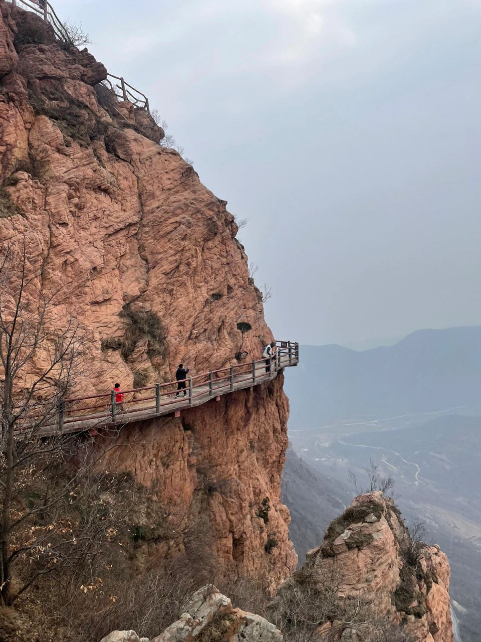 新密红石林景区免费图片