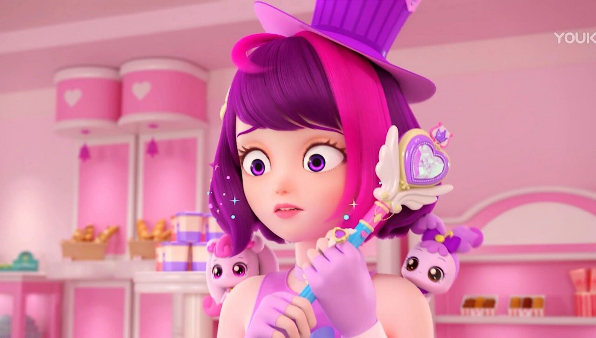 奇妙萌可 紫色的乐美公主好漂亮 由于最近工作要忙