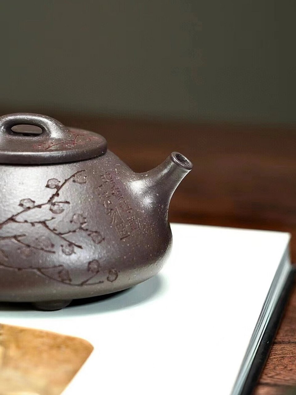 紫砂壶壶型 之 心舟石瓢 晚清时期,紫砂艺术到达了一个非常成熟的阶段