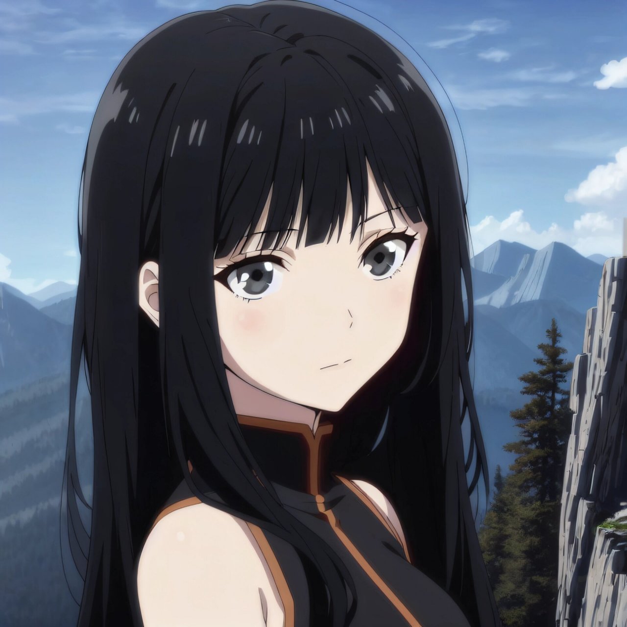 唯美意境|动漫女头(冷酷)