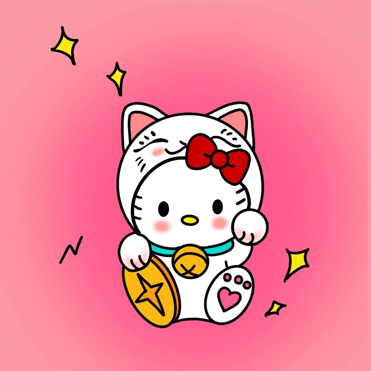 第四十期|招财猫发财!hellokitty头像!
