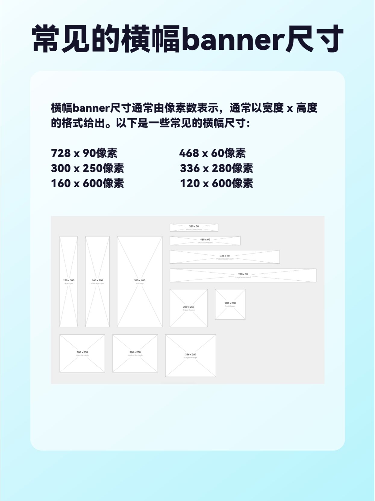 banner设计尺寸一般是多少像素?一次捋清楚
