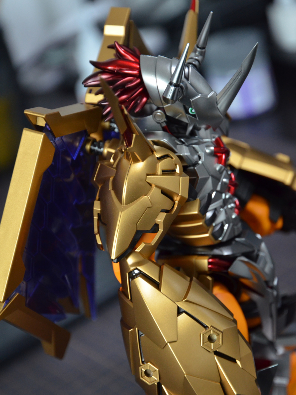 figure-rise standard战斗暴龙兽 童年回忆杀 全部做了无缝和遮盖