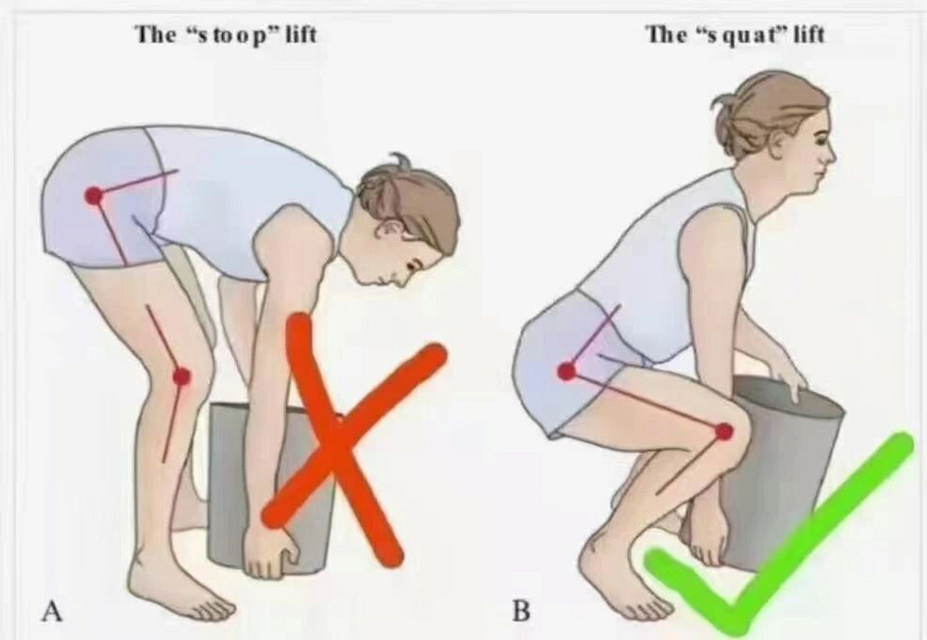早 如何正确弯腰?