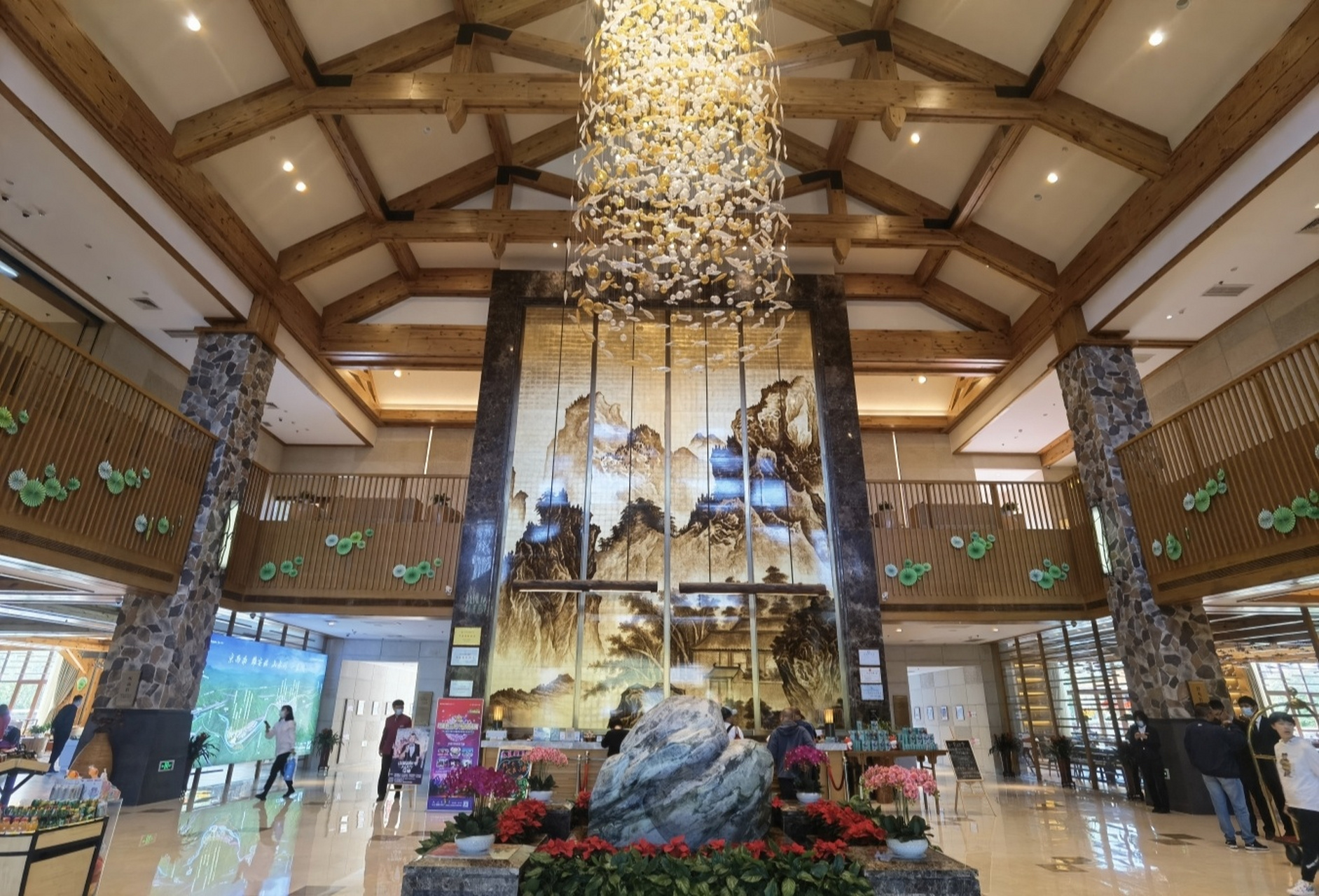 我们30-3号入住野三坡阿尔卡迪亚酒店.