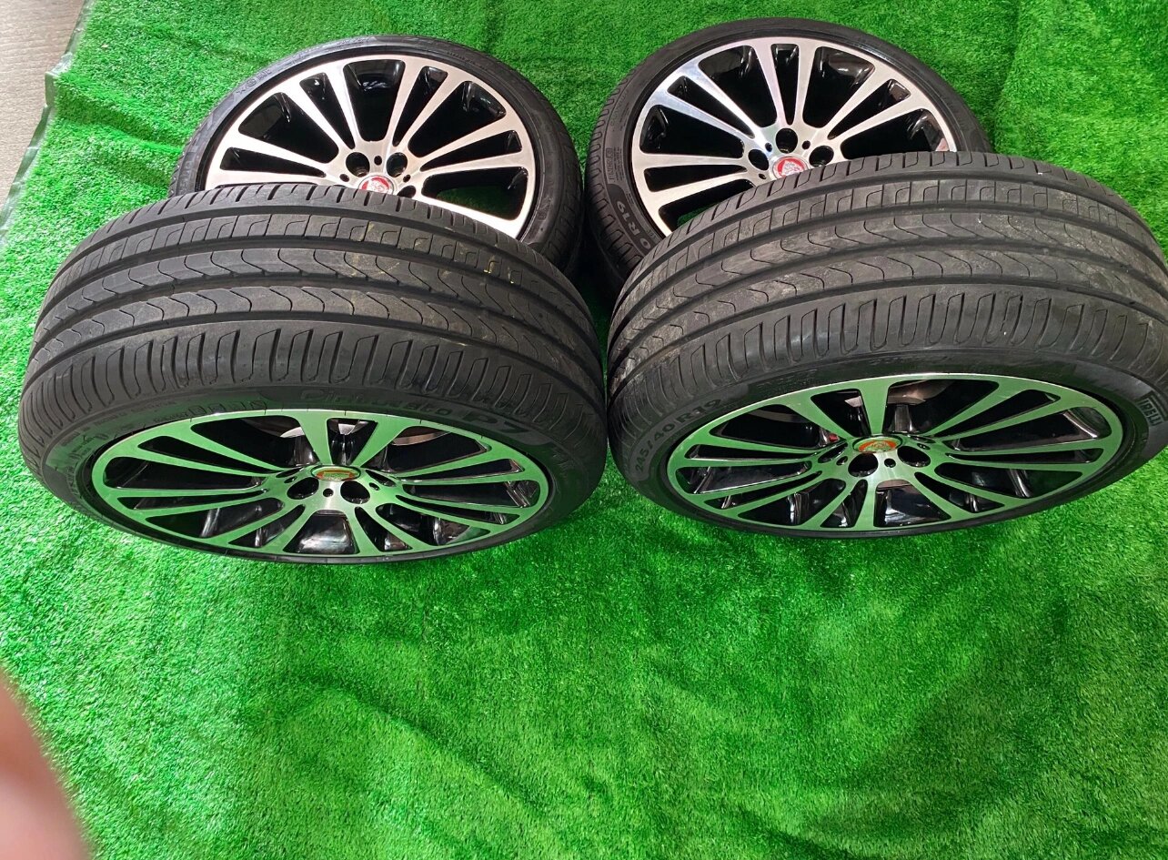 捷豹xfl原车轮毂 19寸捷豹xfl轮毂带胎一套 原厂原车原装正品拆车件