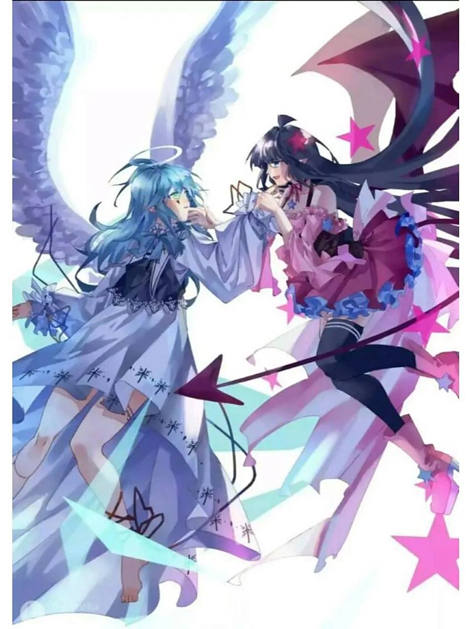 凹凸世界凯莉和安莉洁的头像 希望有人能喜欢