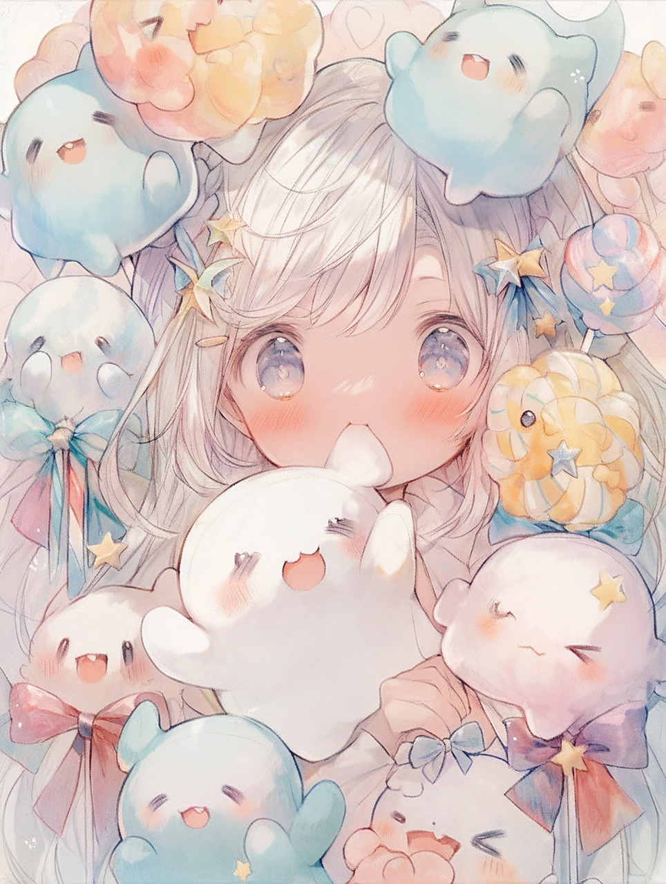 糖果女孩|壁纸头像 生活处处充满美好