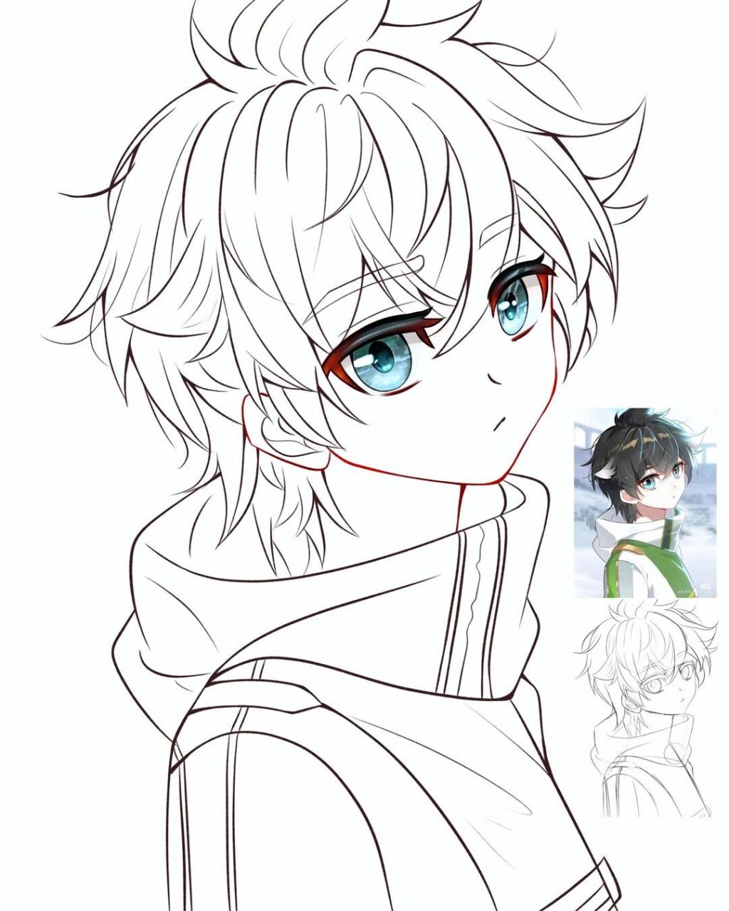 48张 线稿练习| 蓝轩宇 第48张啦