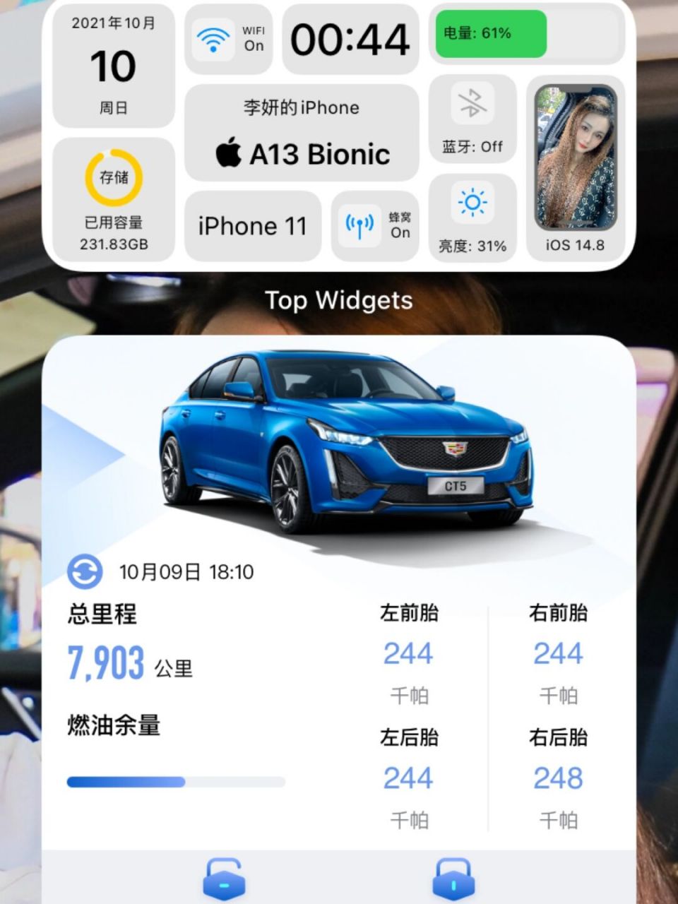 第一步 下载app:top widgets 第二步 在此app里下载保存好想要的桌面