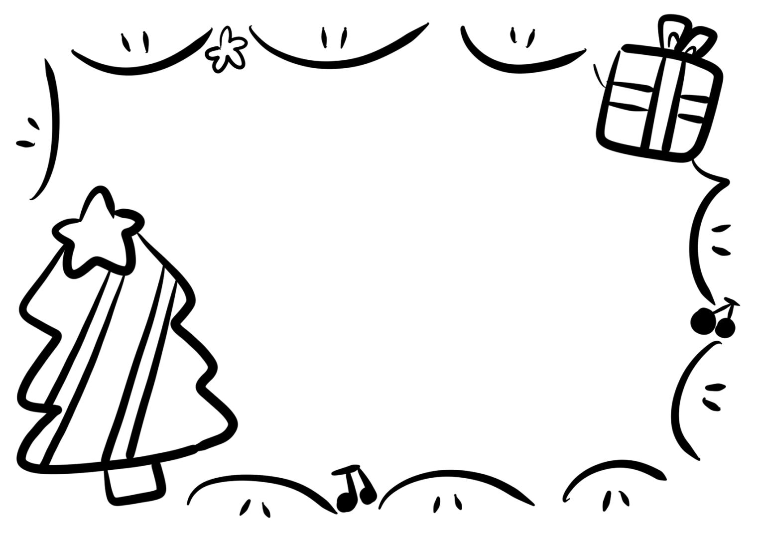 手账幼儿园环创 冬天主题 可可爱爱的边框又更新啦