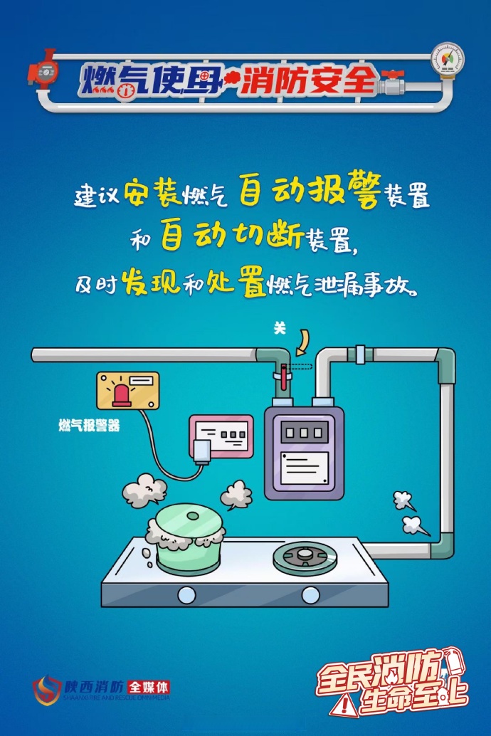 如何确保家庭用气安全?这份安全用气九提示请收下!