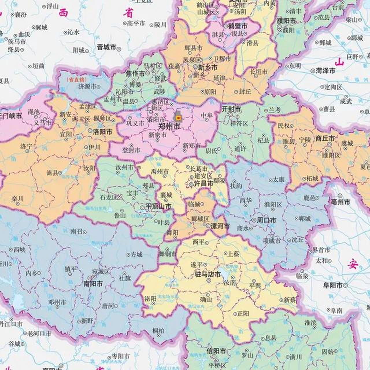 或者临颍县和扶沟县给许昌,西平县和舞钢市给漯河,这样可以吗?