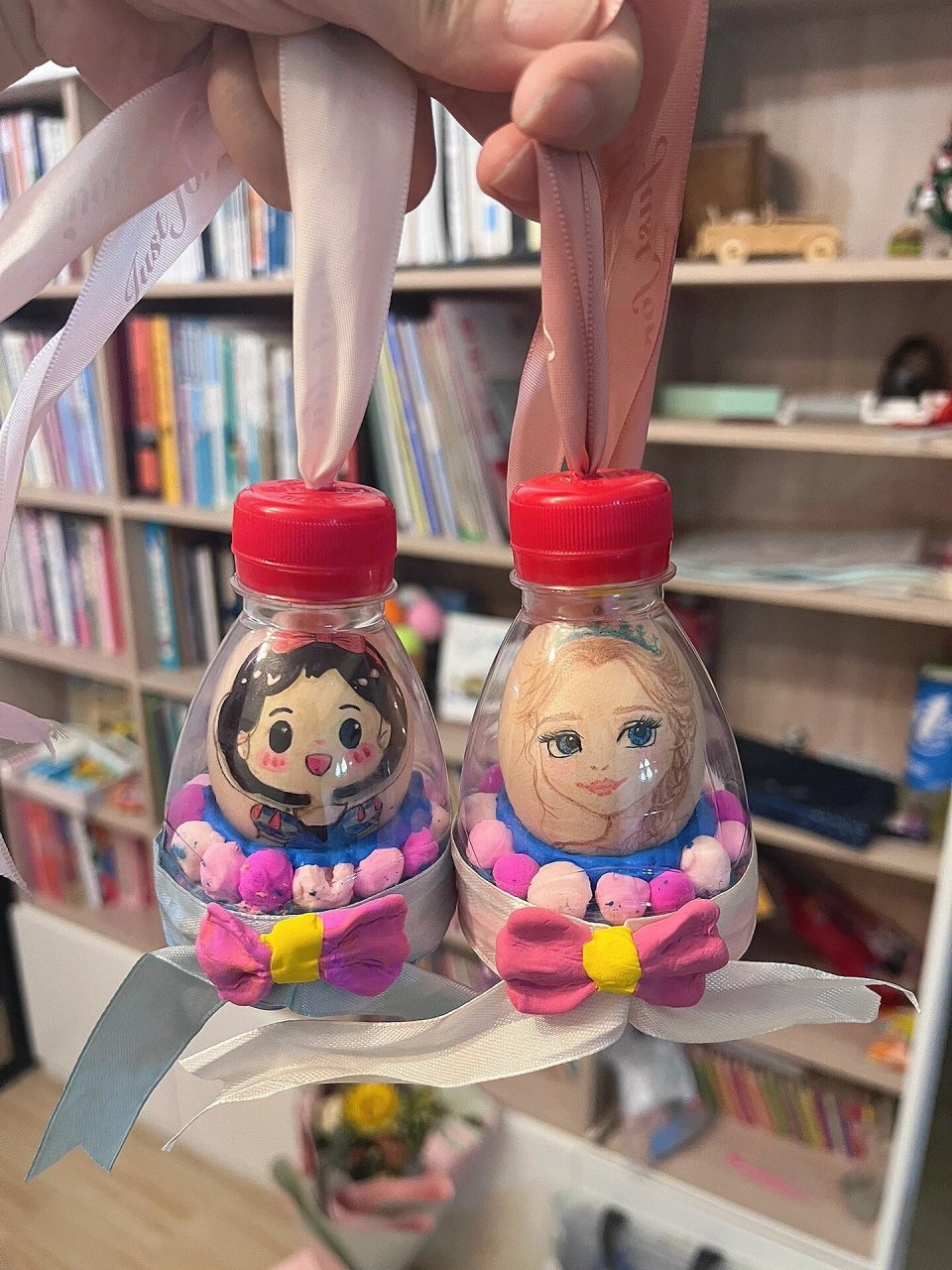 幼儿园保护蛋宝宝怎么做精美的蛋兜 1.