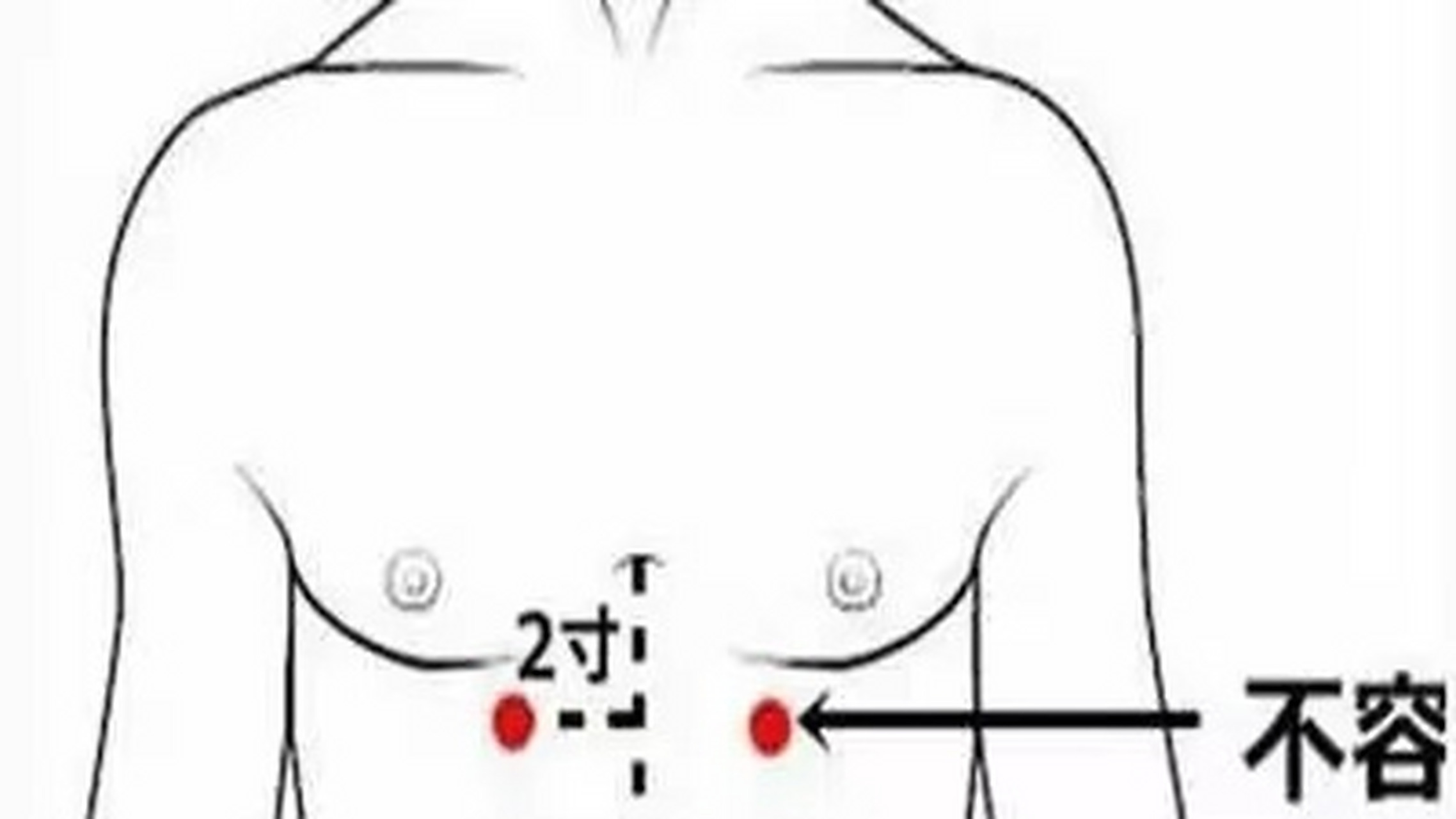 【每日一穴】不容穴: 调中和胃,理气止痛 【取穴位置】 在上腹部,当脐