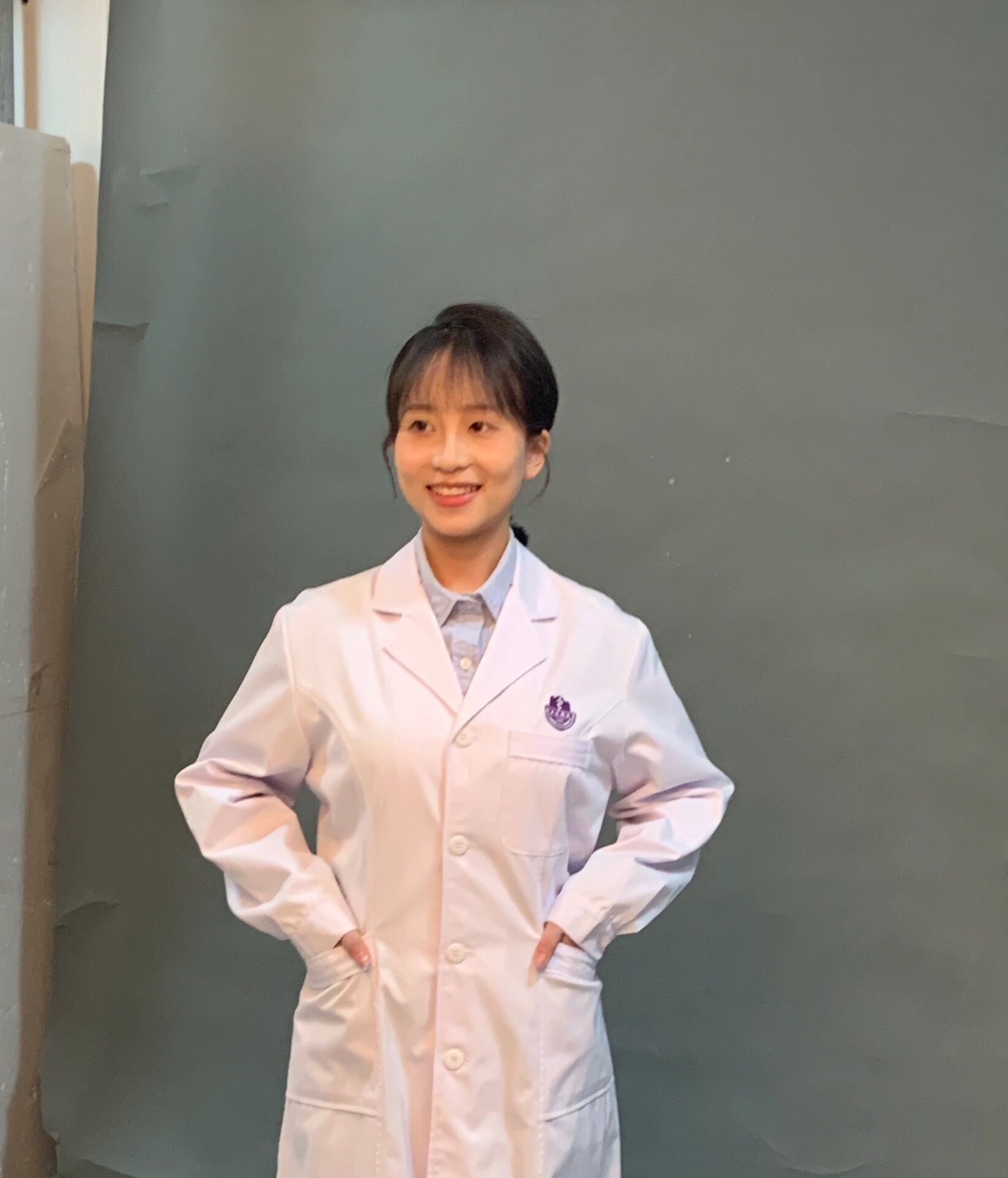 医学生形象照get～ 学了三年医发现还没有一张白大褂的照片哈哈哈