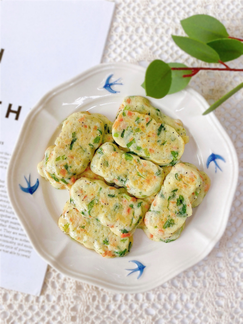 山药蔬菜饼02健脾胃易消化 【山药蔬菜饼】教程来啦95 准备:山药