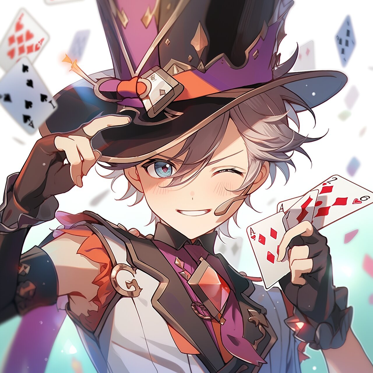 原神头像丨林尼 是我哟,全提瓦特最棒的大魔术师一一林尼.惊喜吗?