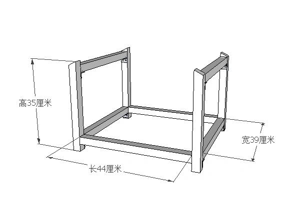 新手制作的狗窝图纸教程