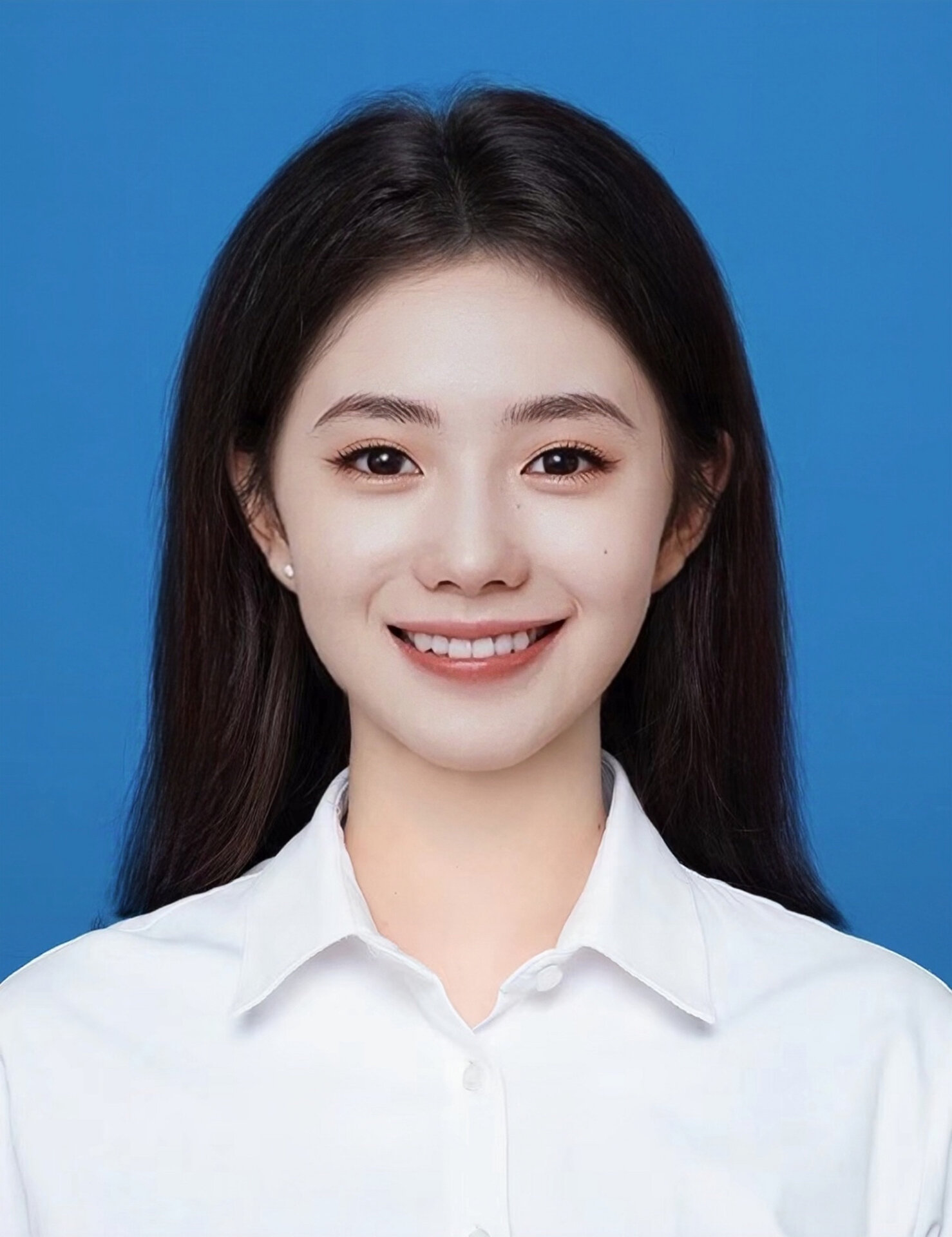 白衬衫证件照也太百搭啦 ❗️❗️ 需要修图的宝贝📩📩 9