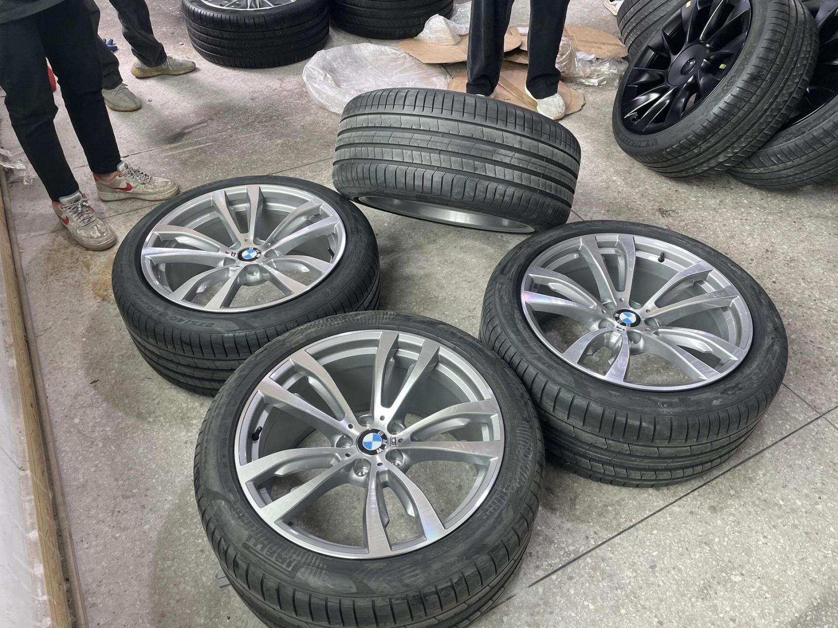 6 轮胎:275/40r20 315/35r20 宝马 轮毂 宝马x5