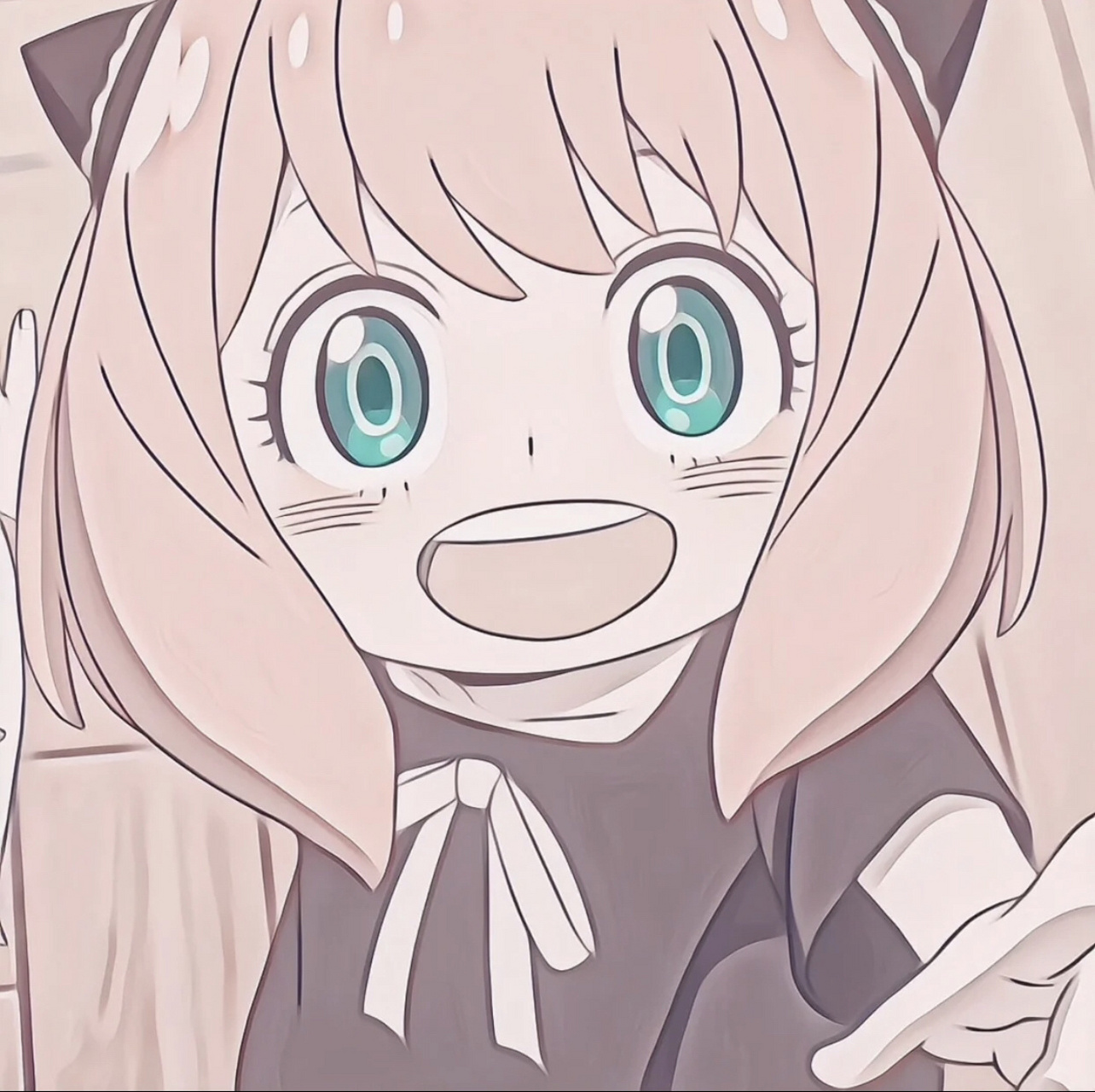 分享阿尼亚头像 hi 是我 我又来分享头像啦 这次是可爱的阿尼亚酱