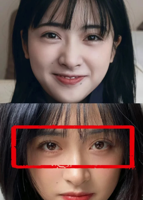 们割了双眼皮之后突然双眼皮美女效果图女明星开内眼角高清美女眼睛2