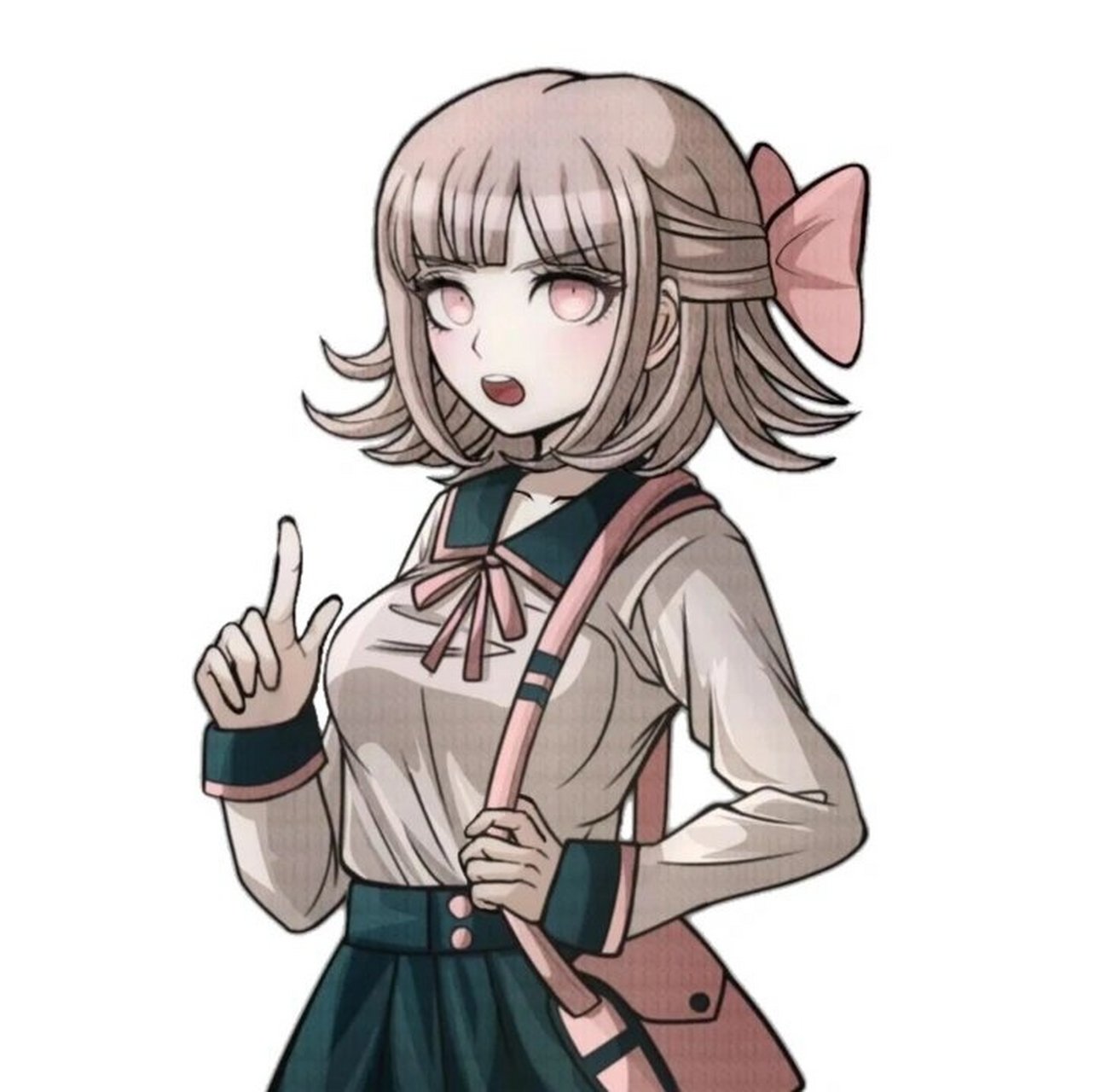 七海千秋的异服立绘(附赠一张比心图)