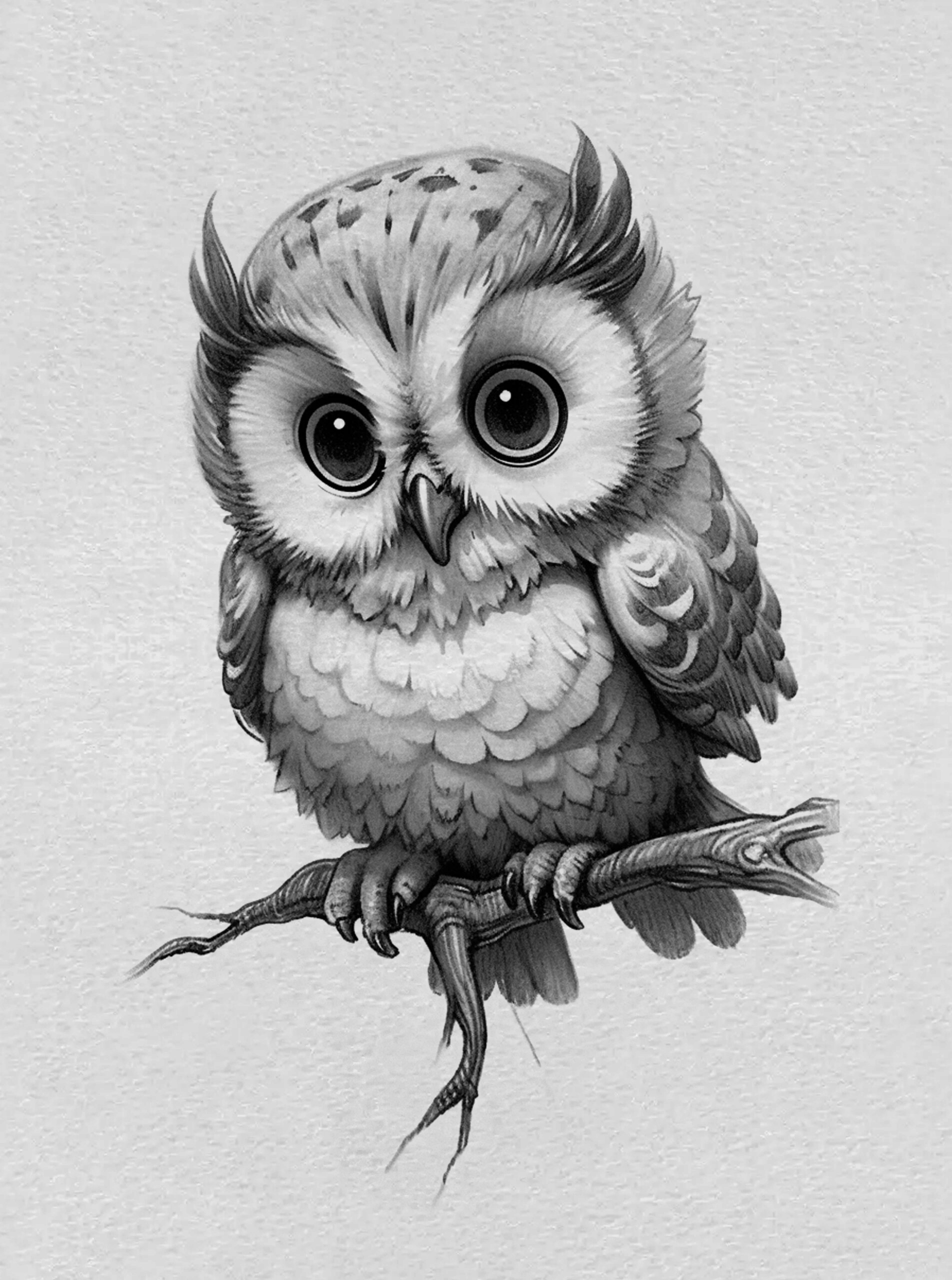 aiq版猫头鹰手稿 这个出图每一张都好看,非常符合我对哈利波特里小猪